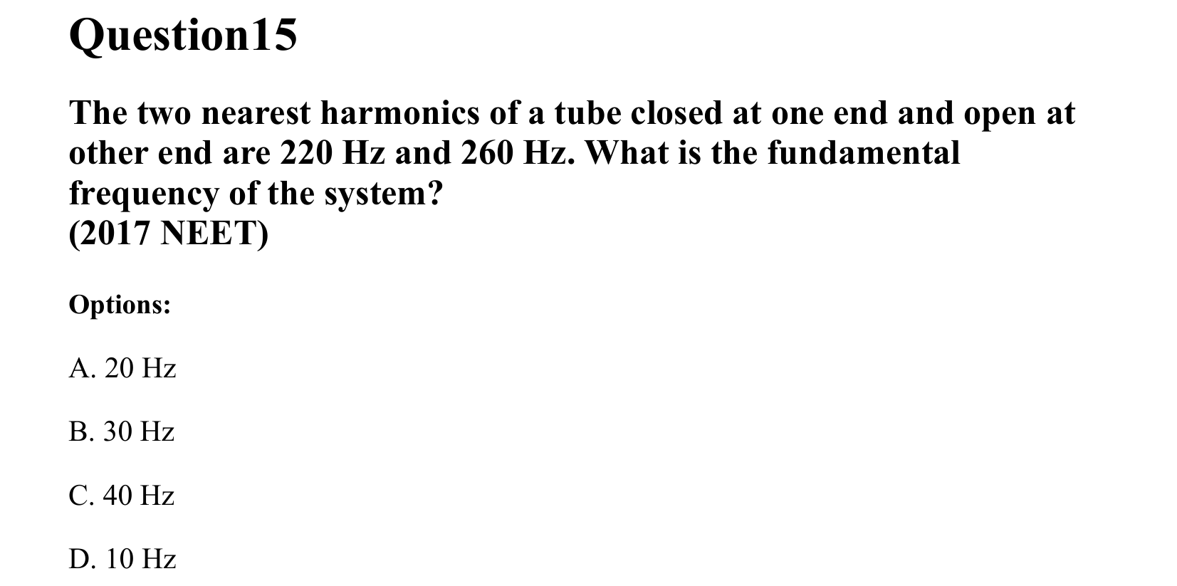 Waves question 15