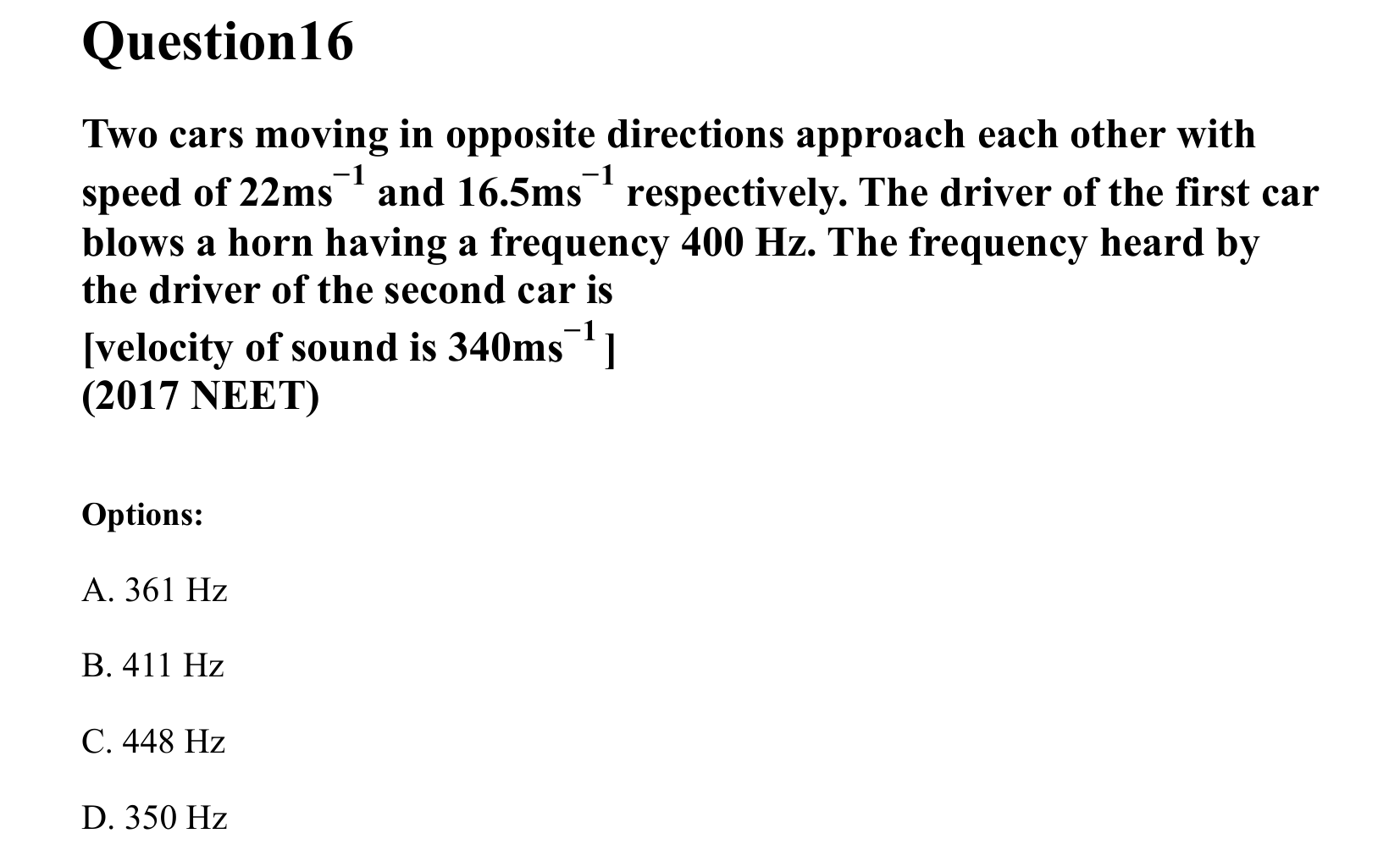 Waves question 16