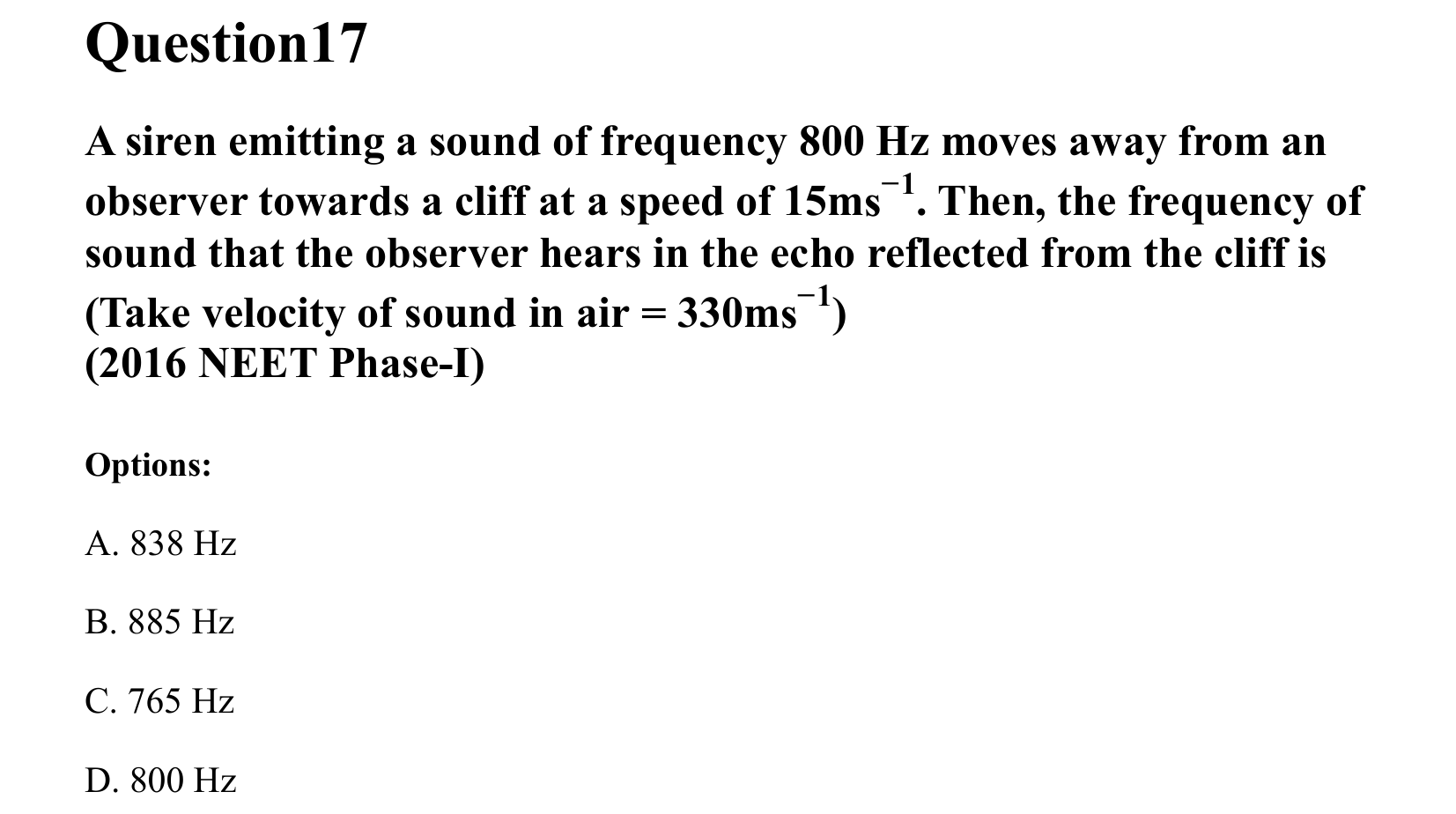 Waves question 17