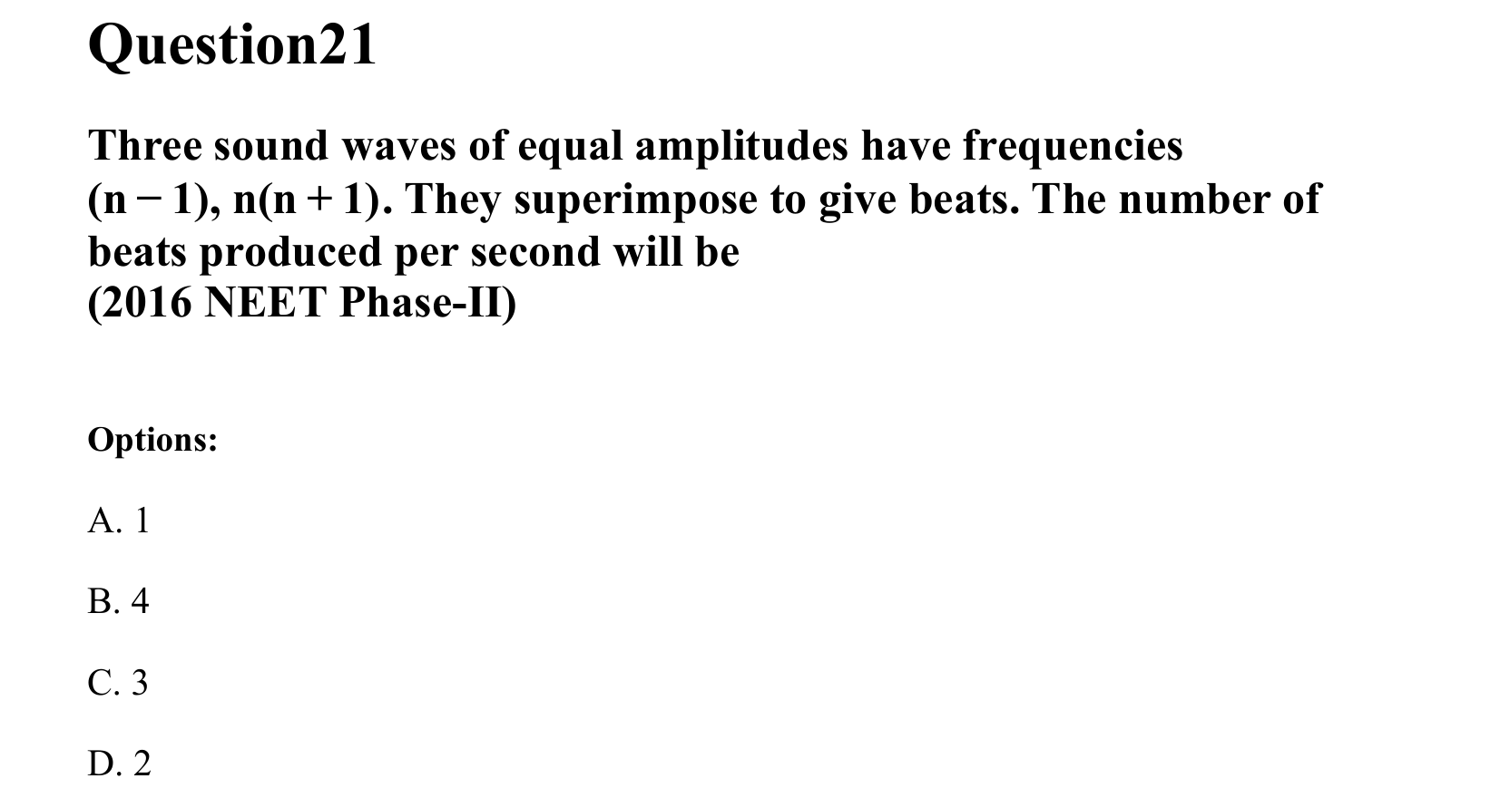 Waves question 21