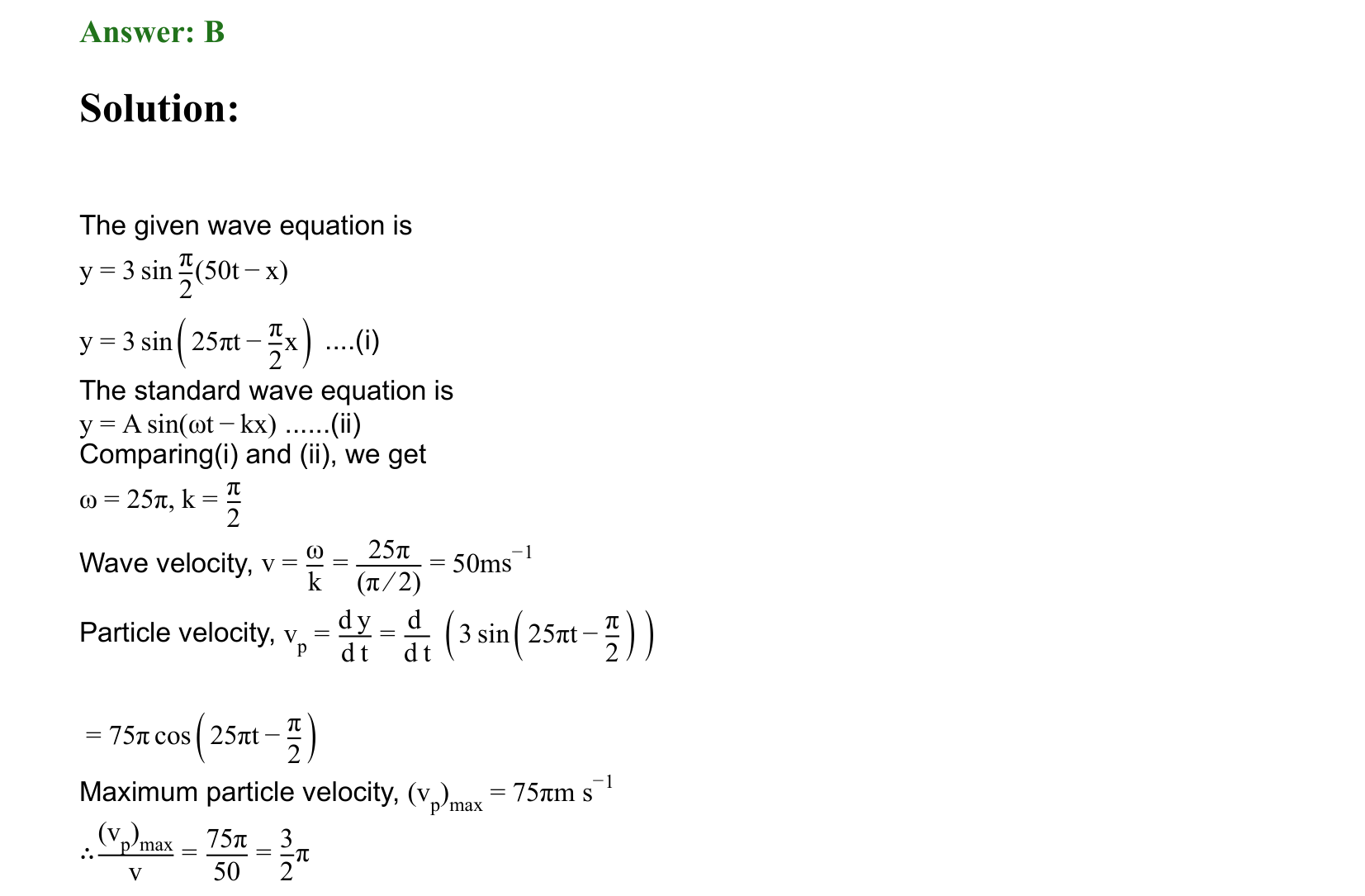 Waves solution 35