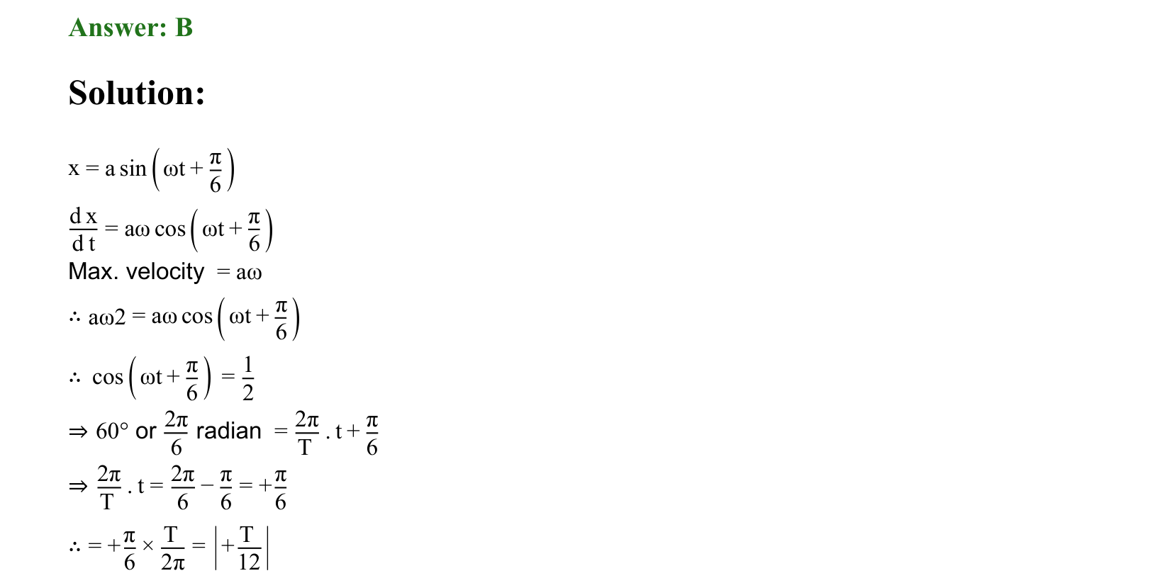 Waves solution 45