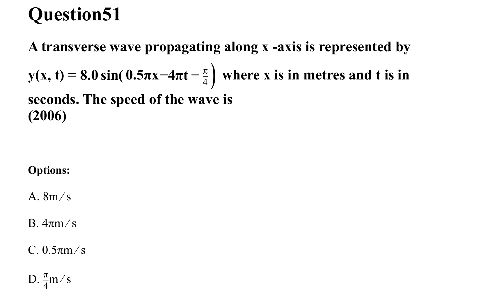 Waves question 51