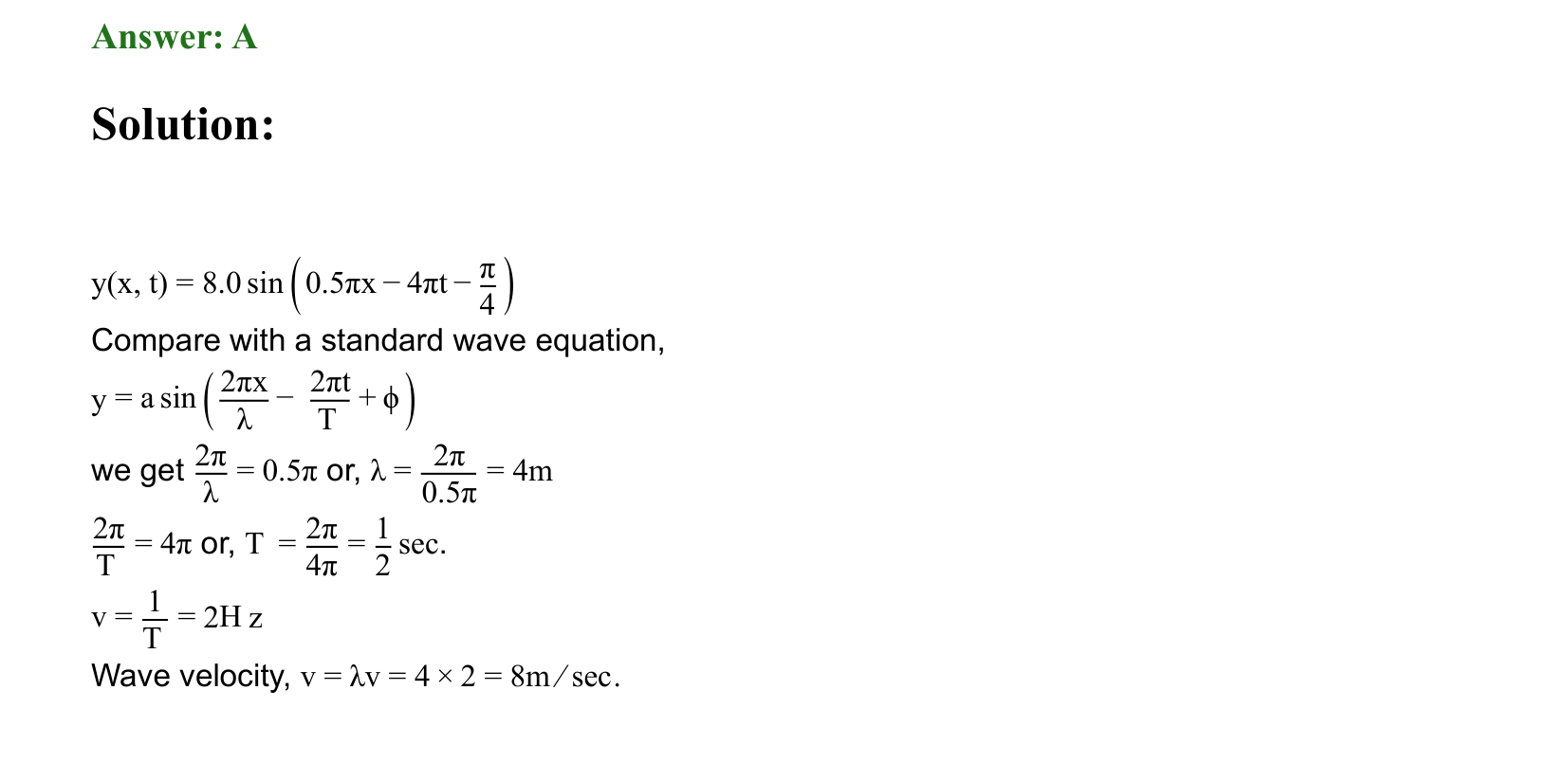 Waves solution 51