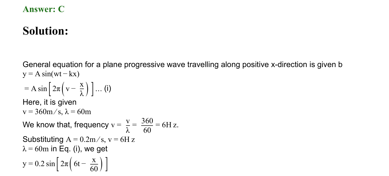 Waves solution 58