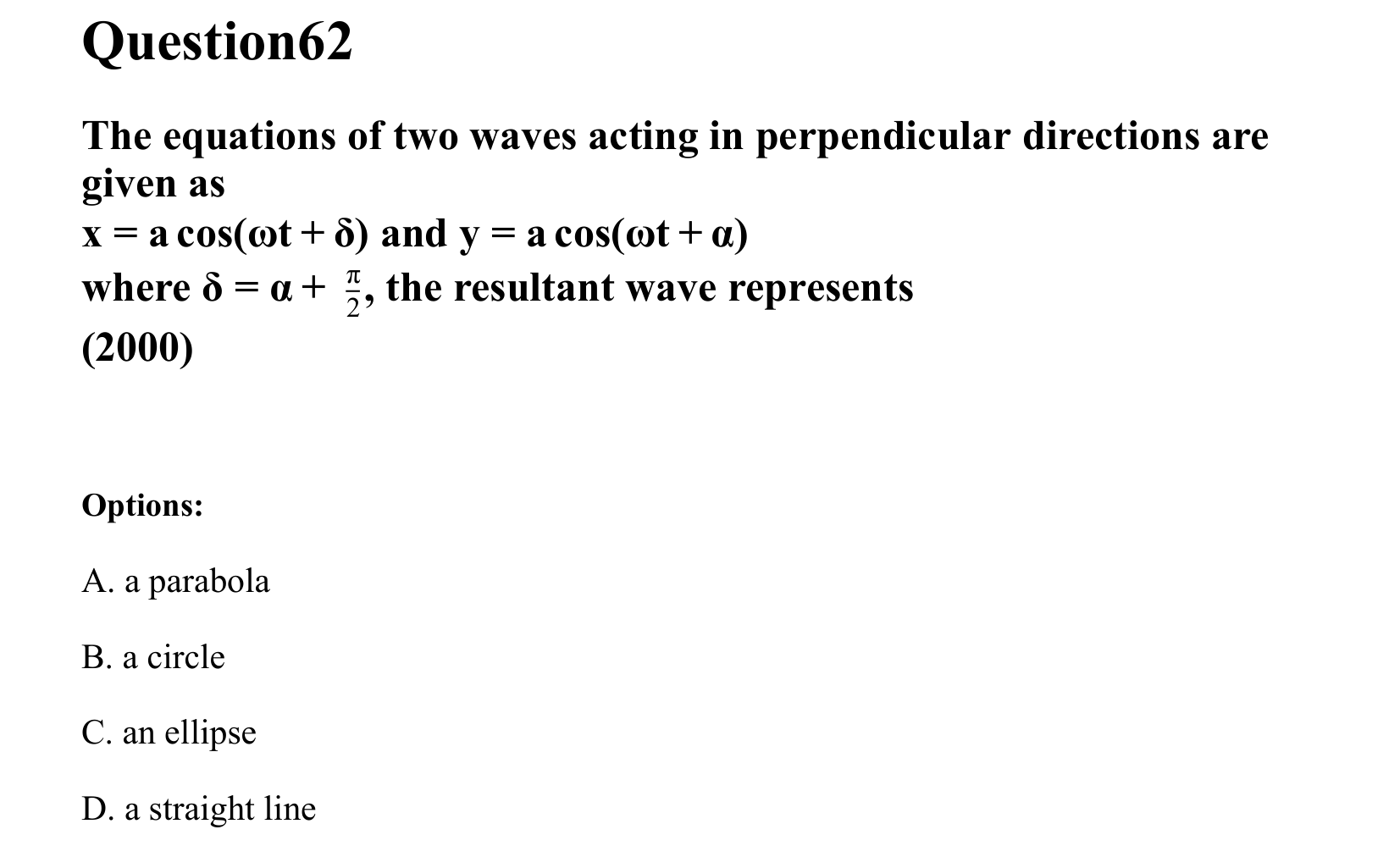 Waves question 62