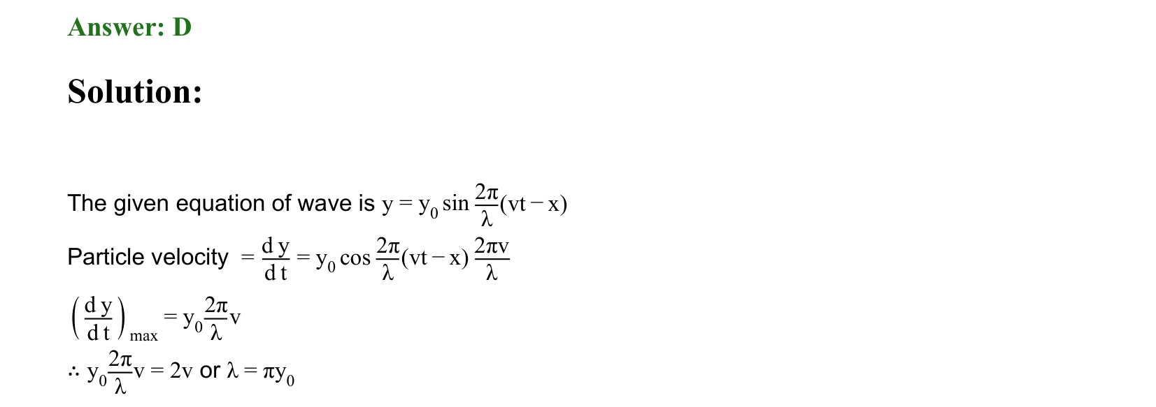 Waves solution 66