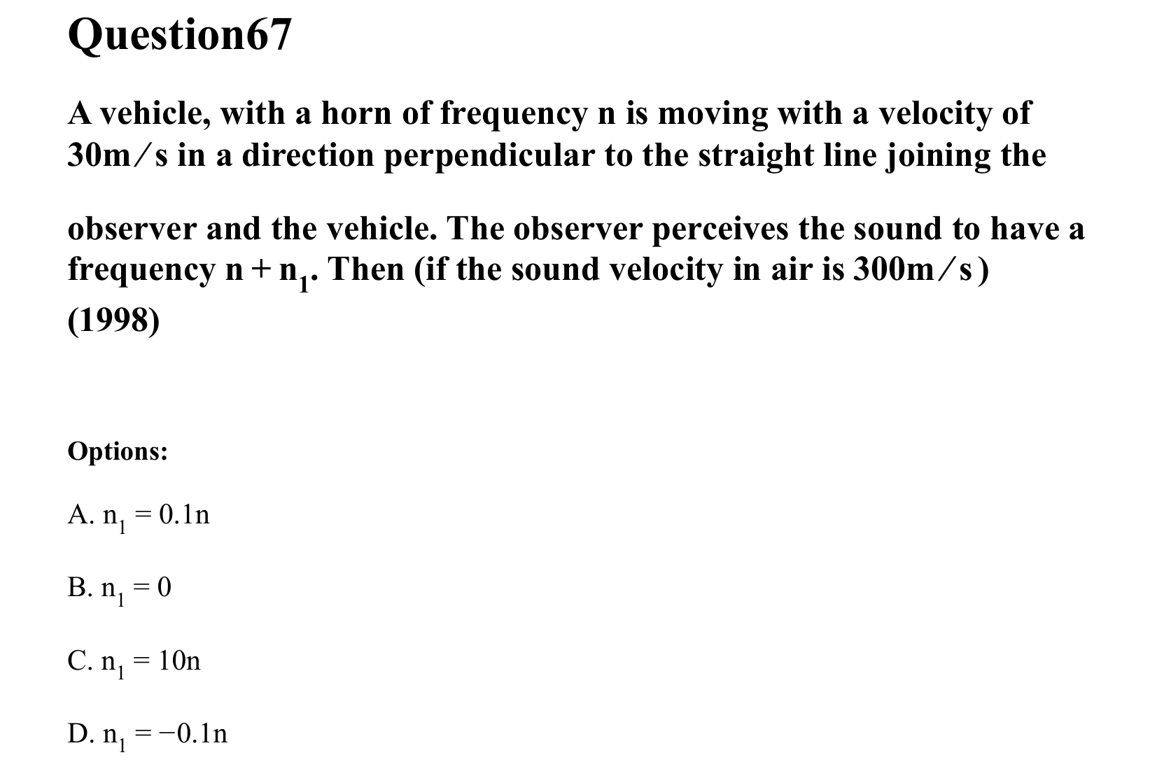 Waves question 67