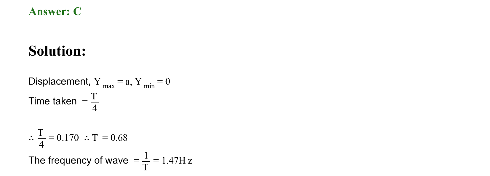 Waves solution 69
