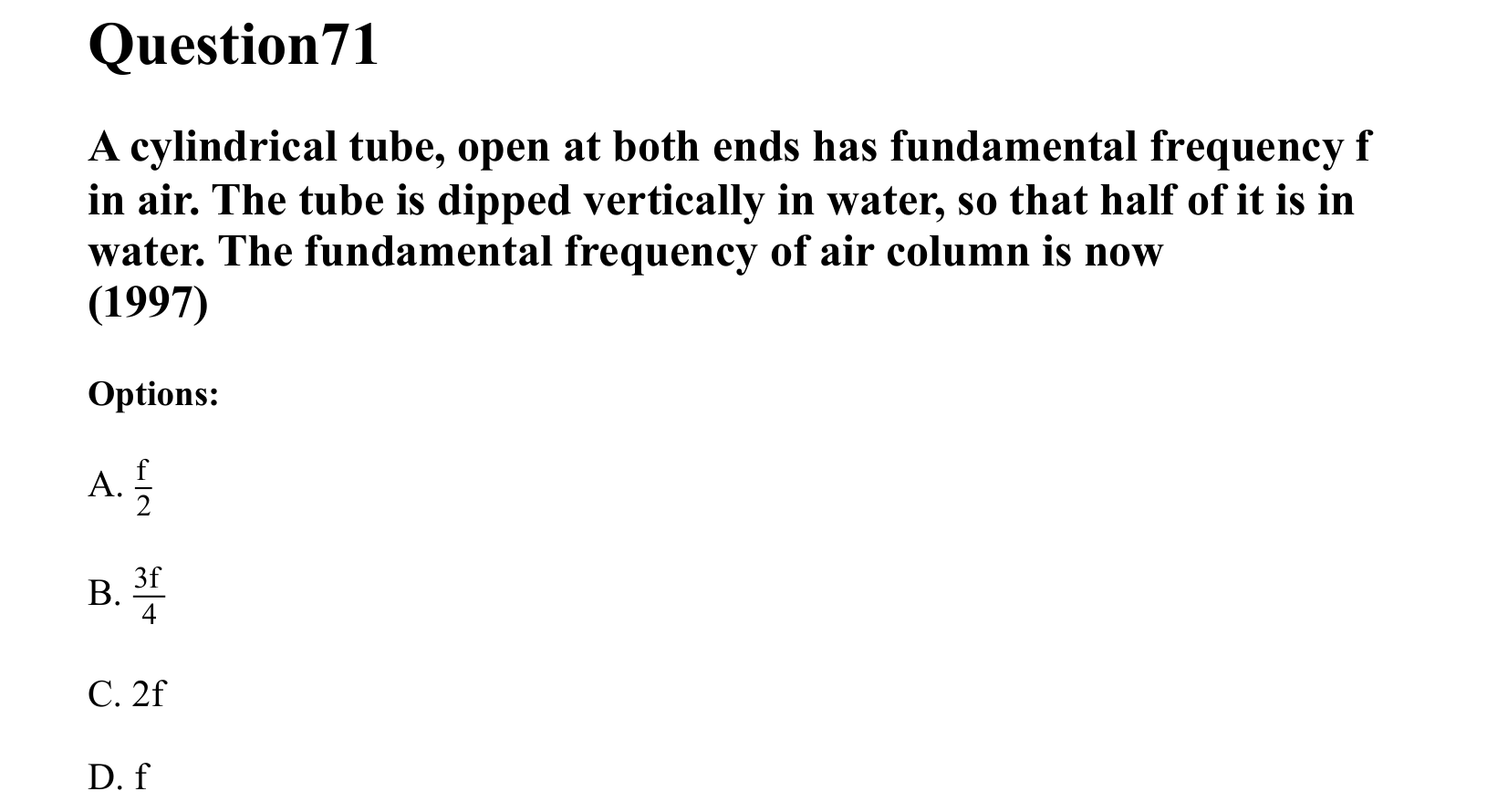 Waves question 71