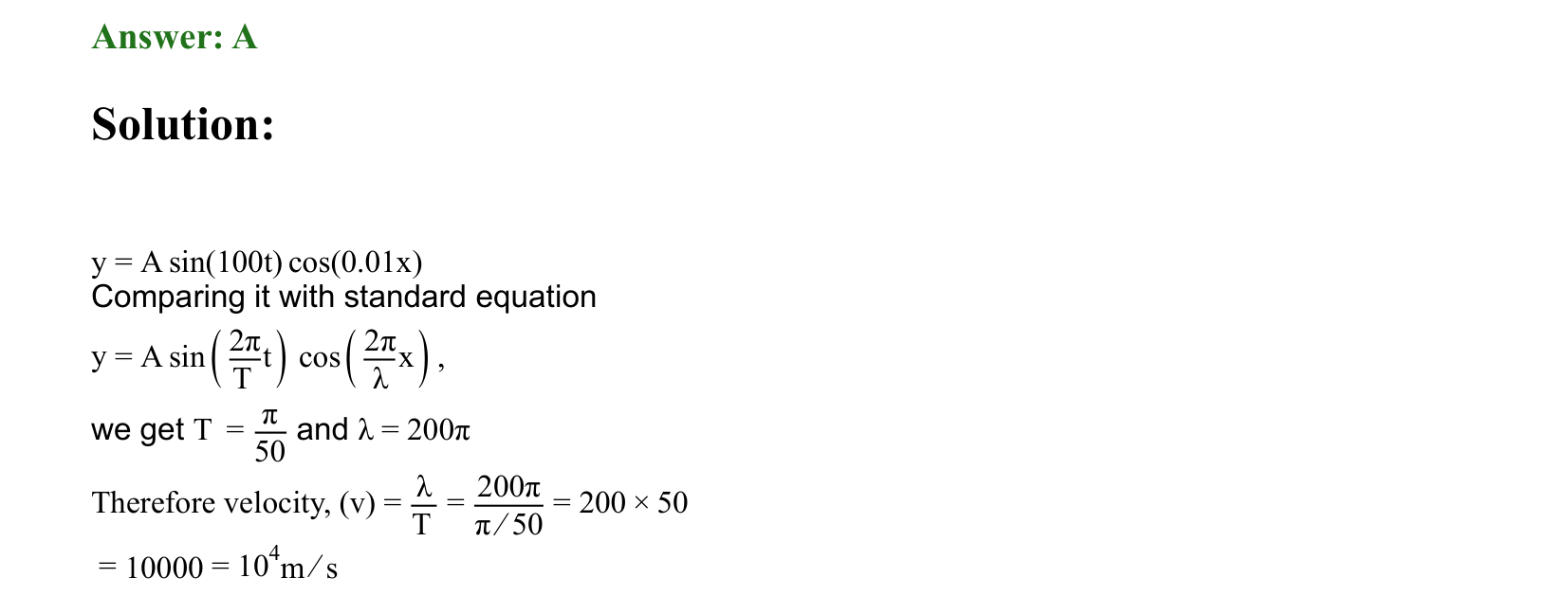 Waves solution 80
