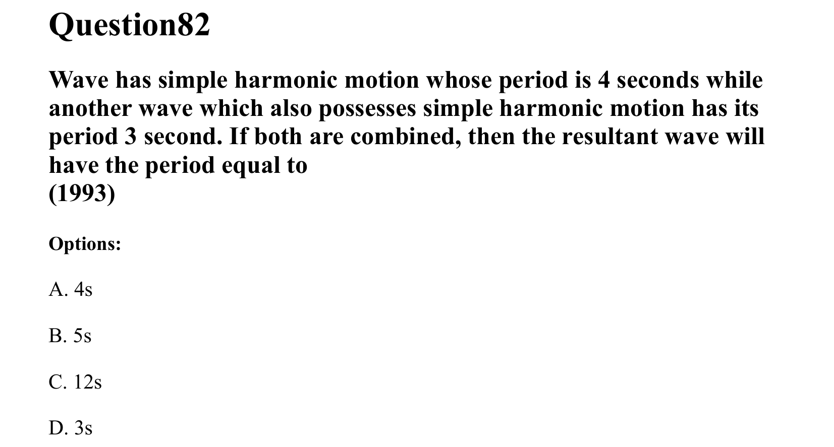 Waves question 82