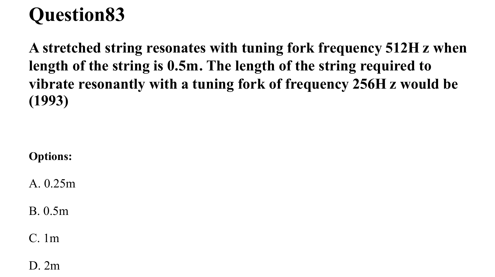 Waves question 83