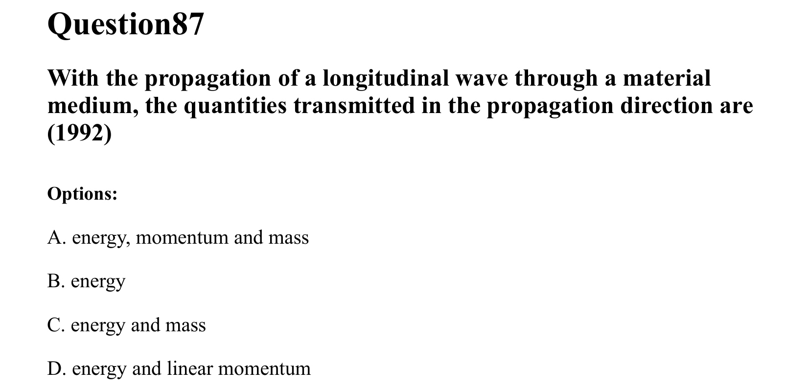 Waves question 87