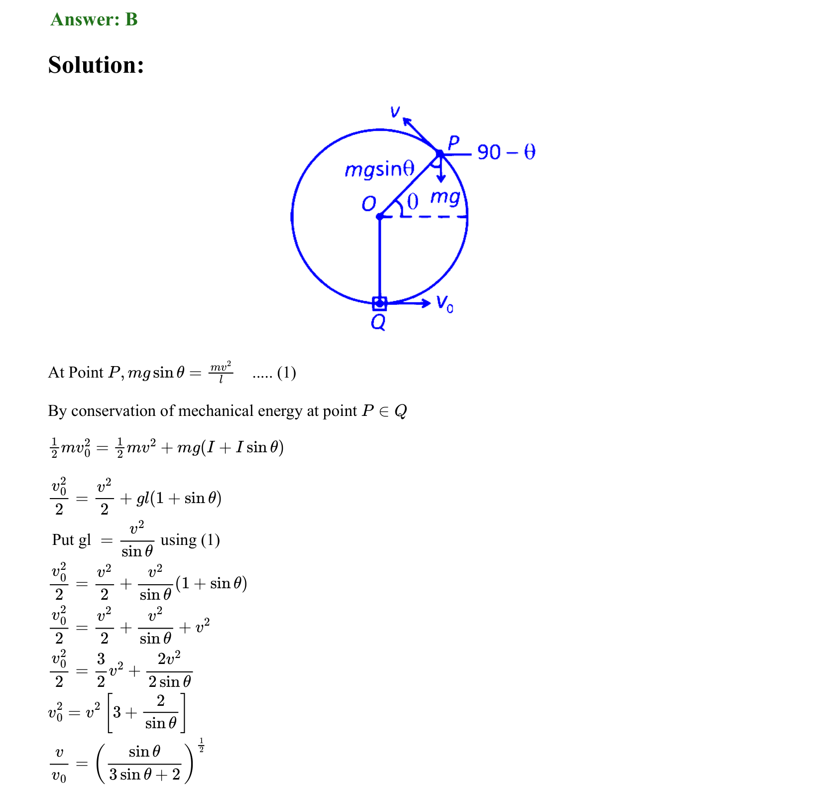 Work Energy and Power solution 3