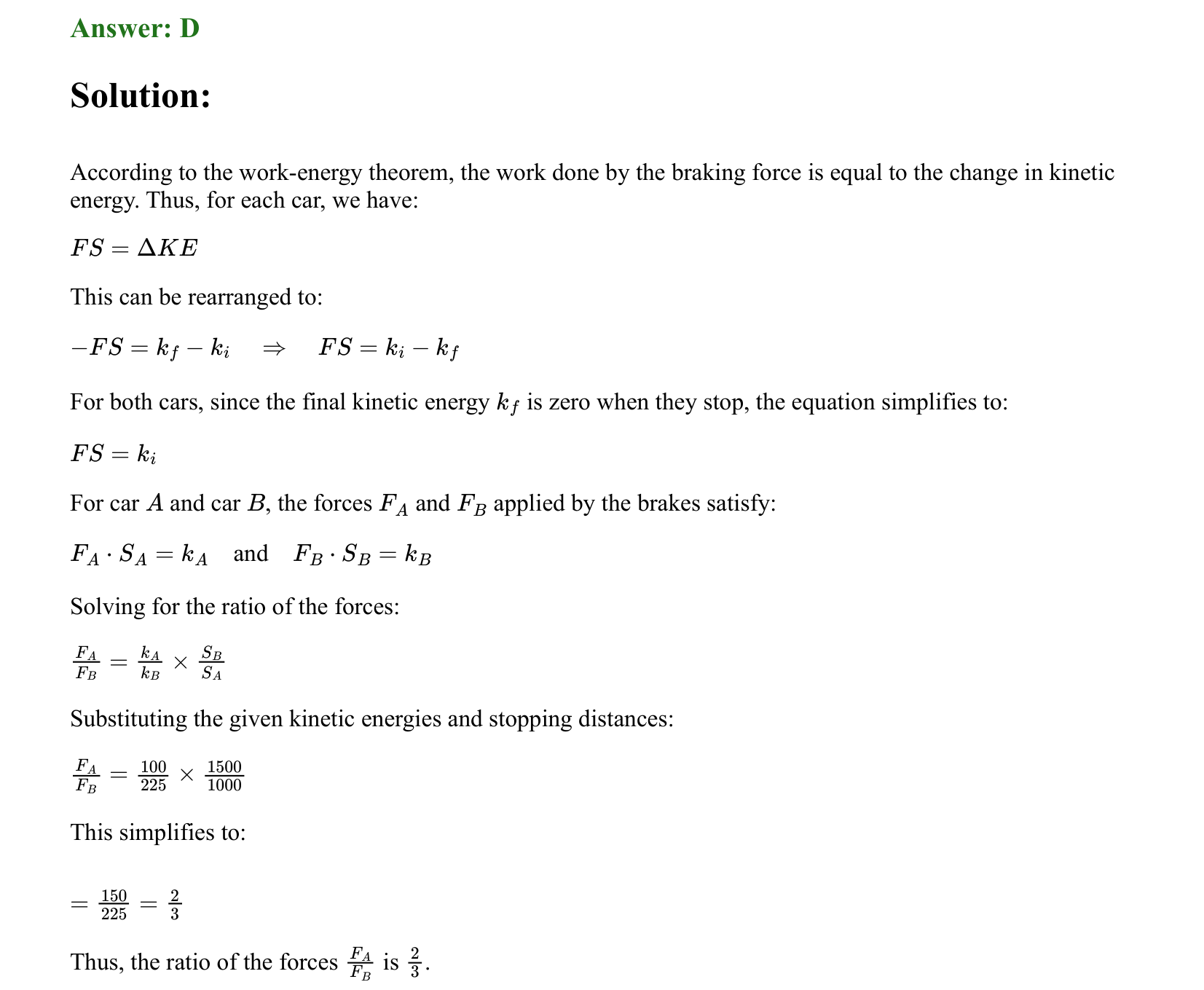 Work Energy and Power solution 4