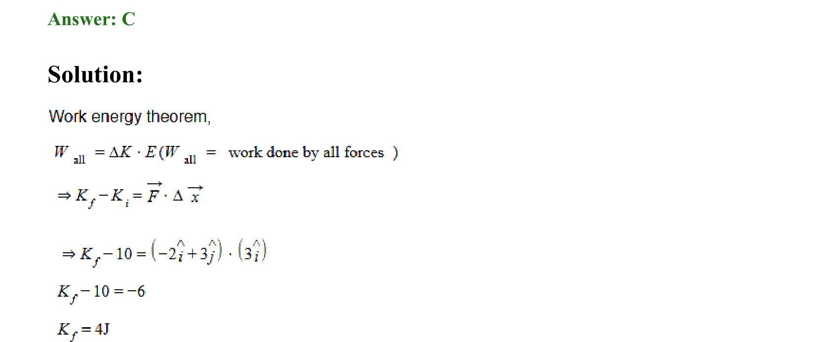 Work Energy and Power solution 5