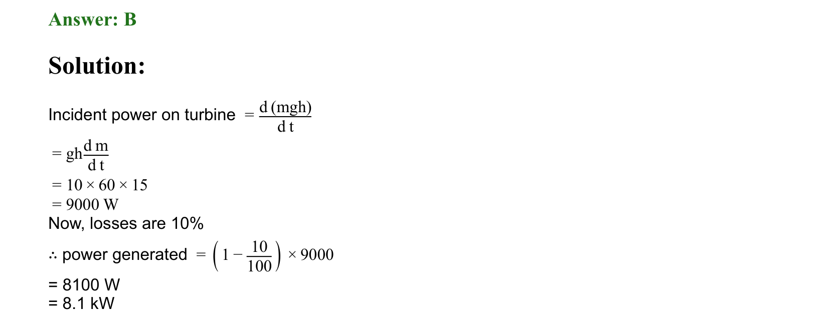Work Energy and Power solution 16