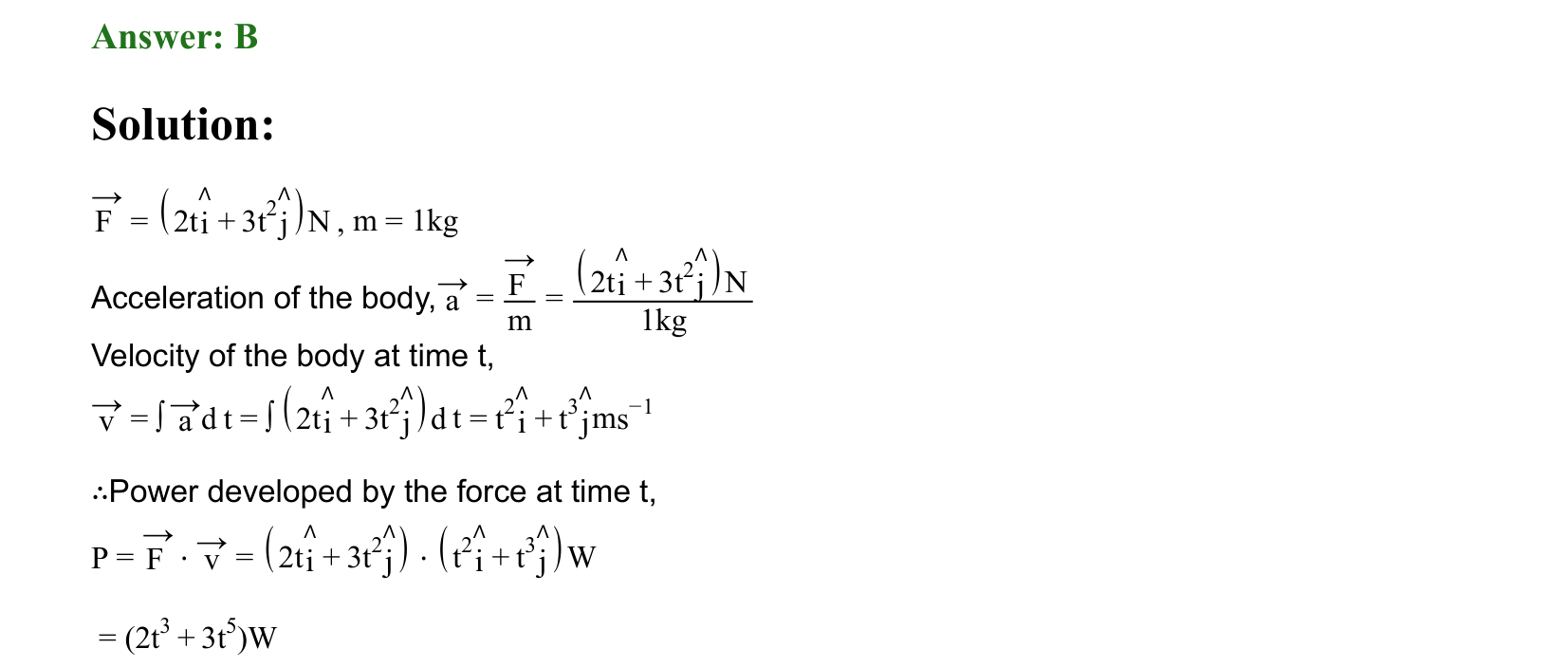 Work Energy and Power solution 25