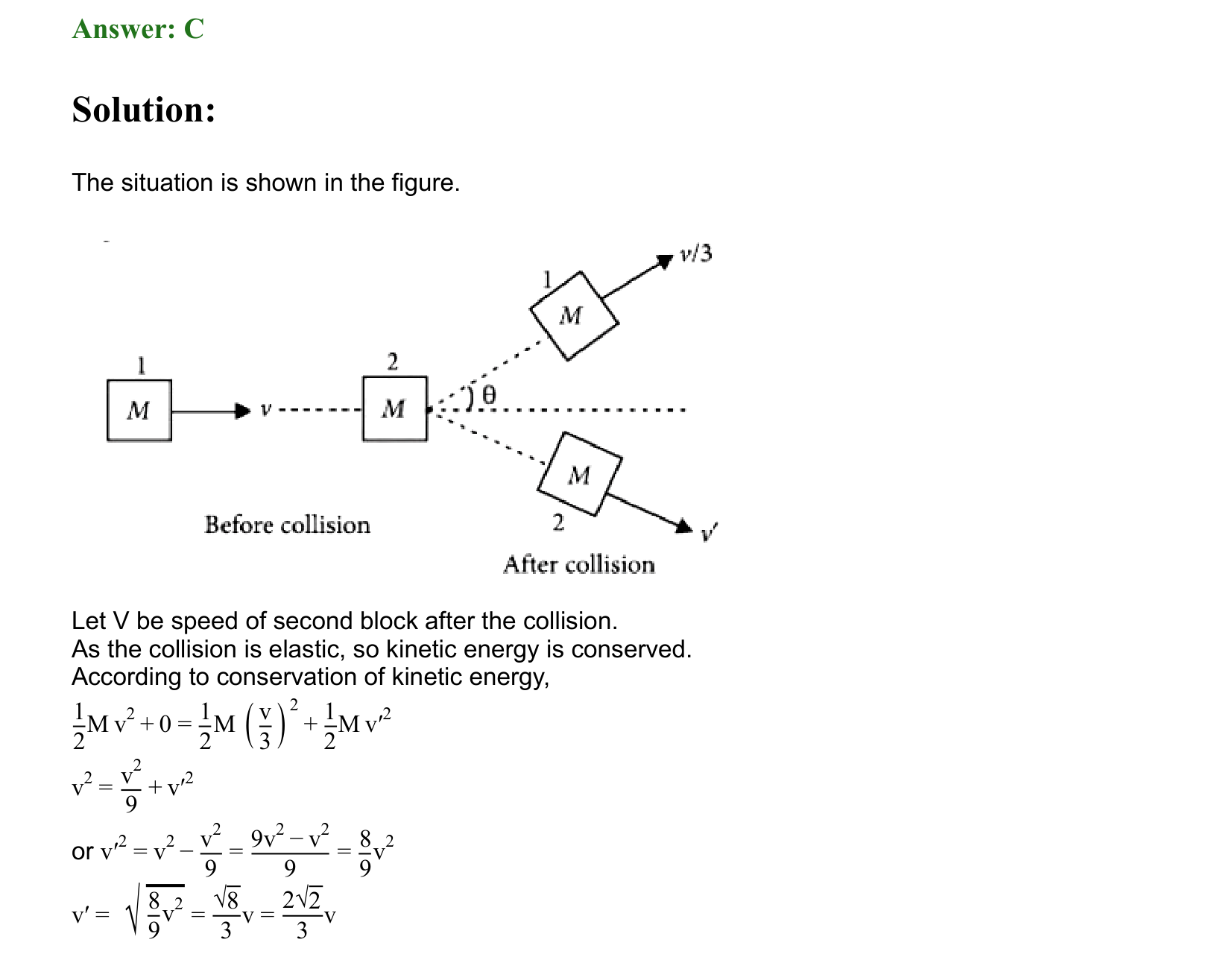 Work Energy and Power solution 33