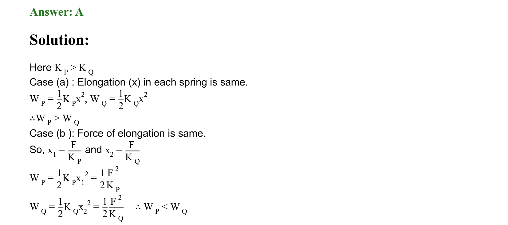 Work Energy and Power solution 36