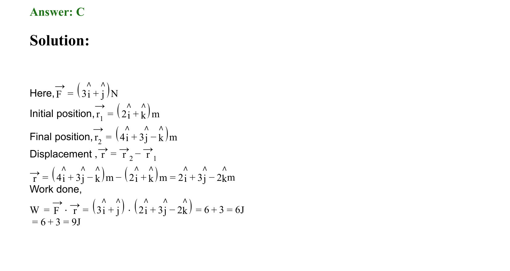 Work Energy and Power solution 38
