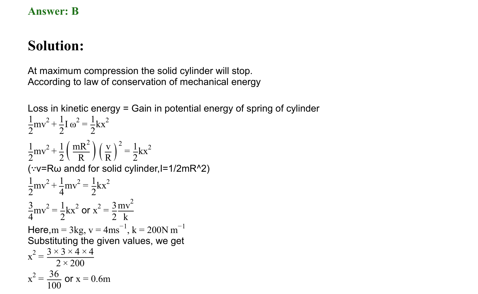 Work Energy and Power solution 42