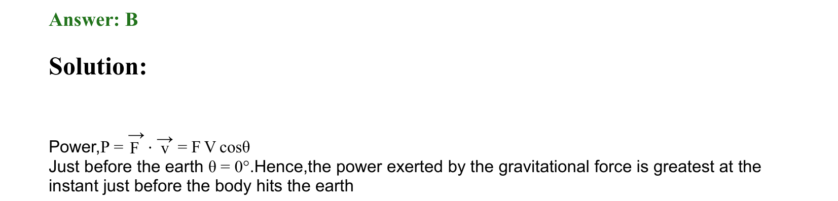 Work Energy and Power solution 46
