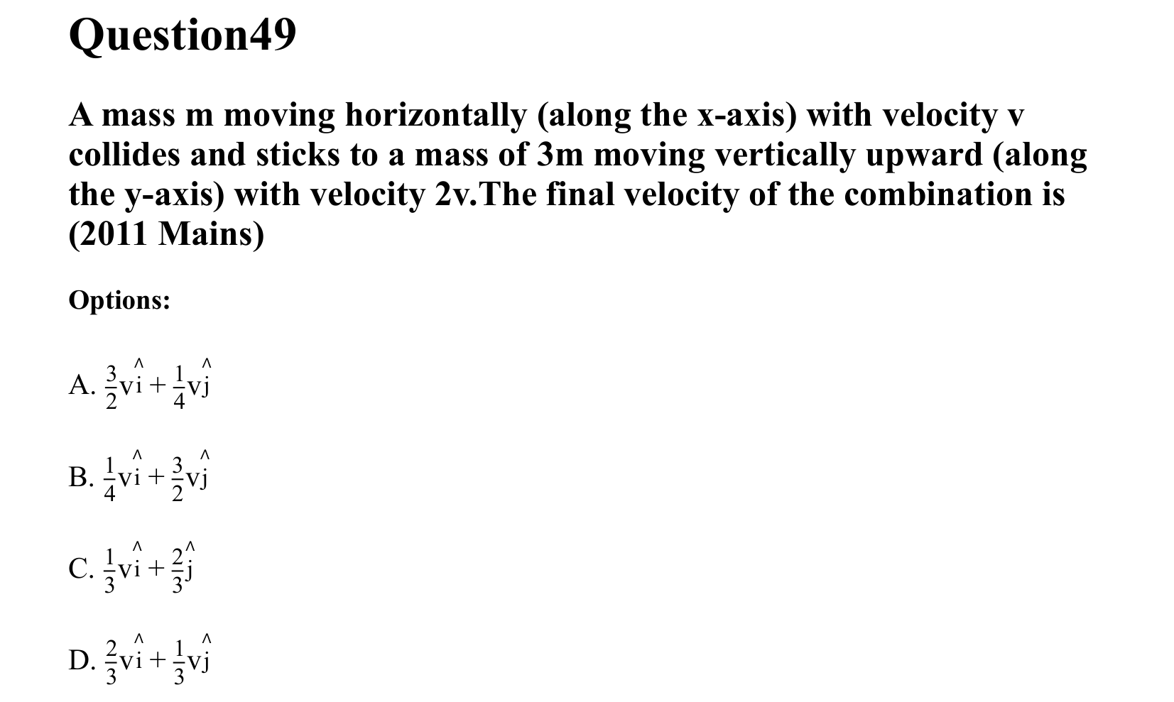 Work Energy and Power question 49
