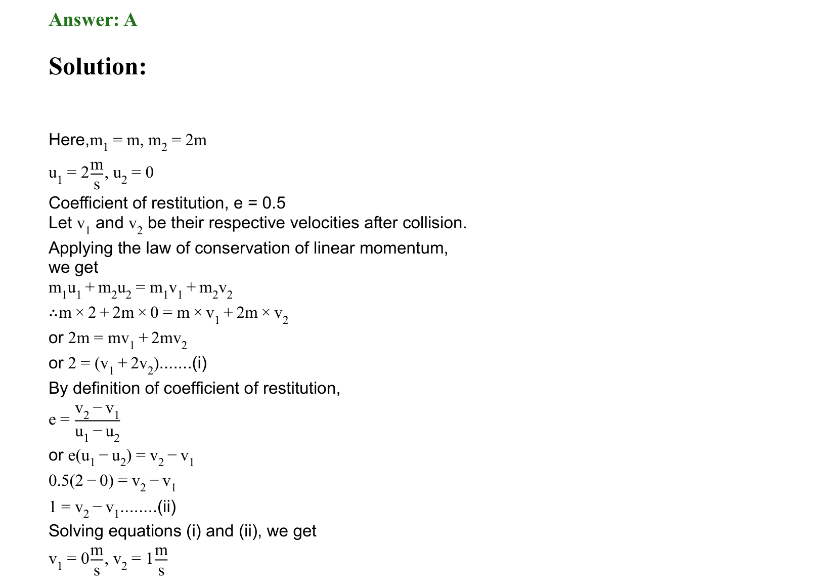 Work Energy and Power solution 50