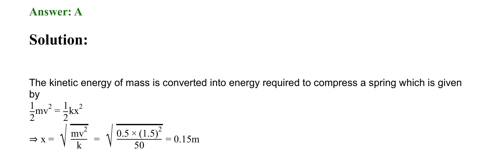 Work Energy and Power solution 67