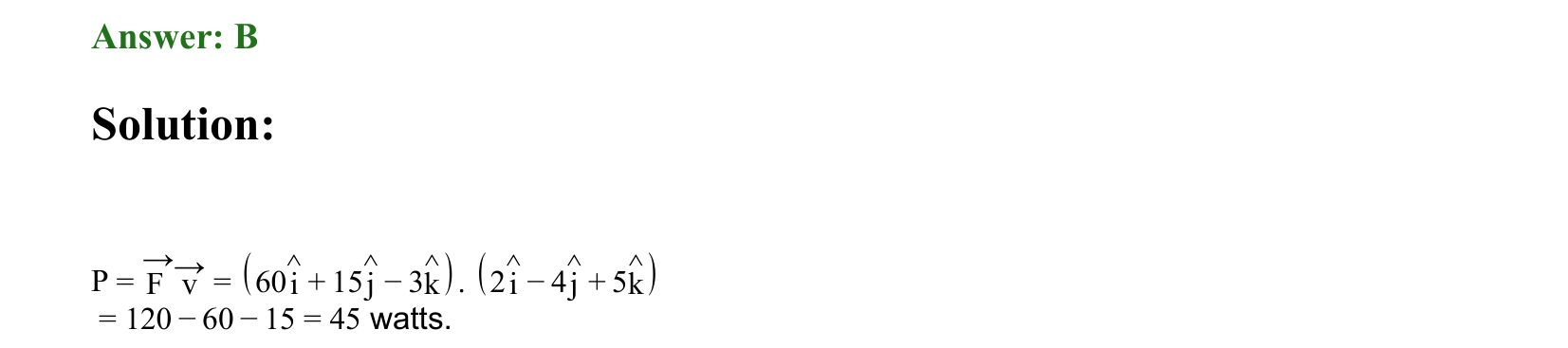 Work Energy and Power solution 74