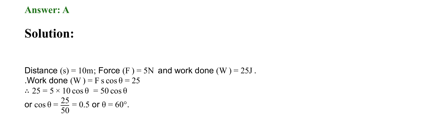 Work Energy and Power solution 82