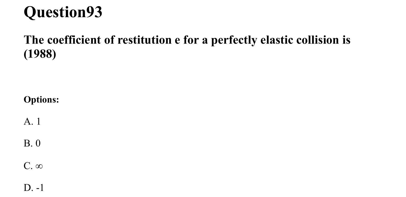 Work Energy and Power question 93