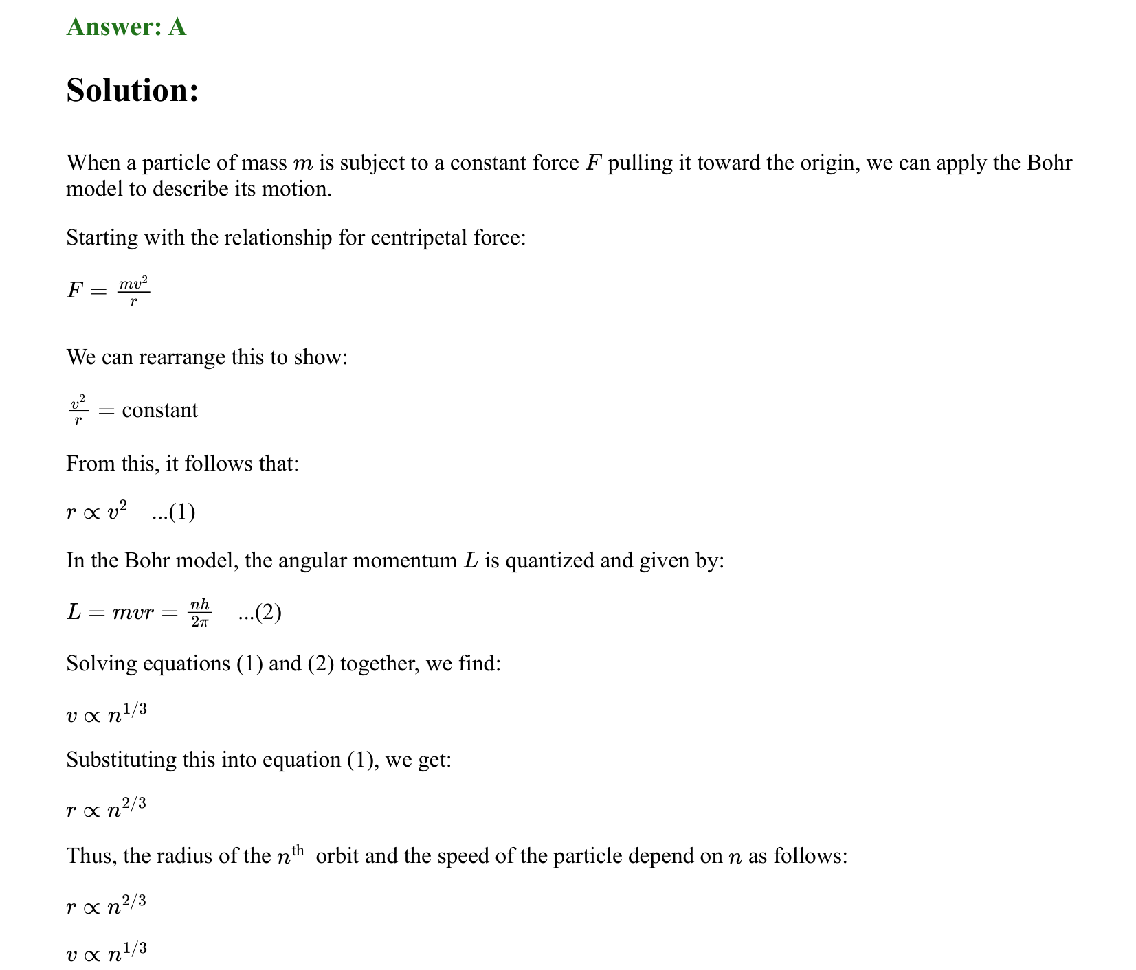 Atoms and Nuclei solution 7