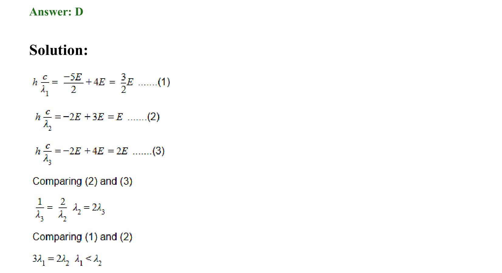 Atoms and Nuclei solution 10