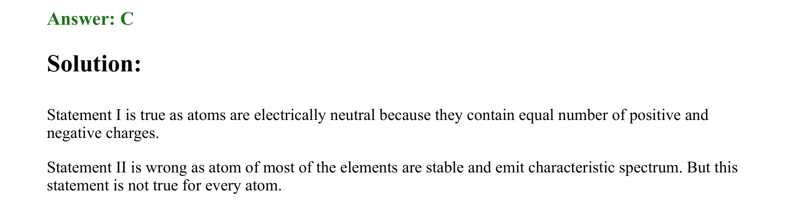 Atoms and Nuclei solution 12