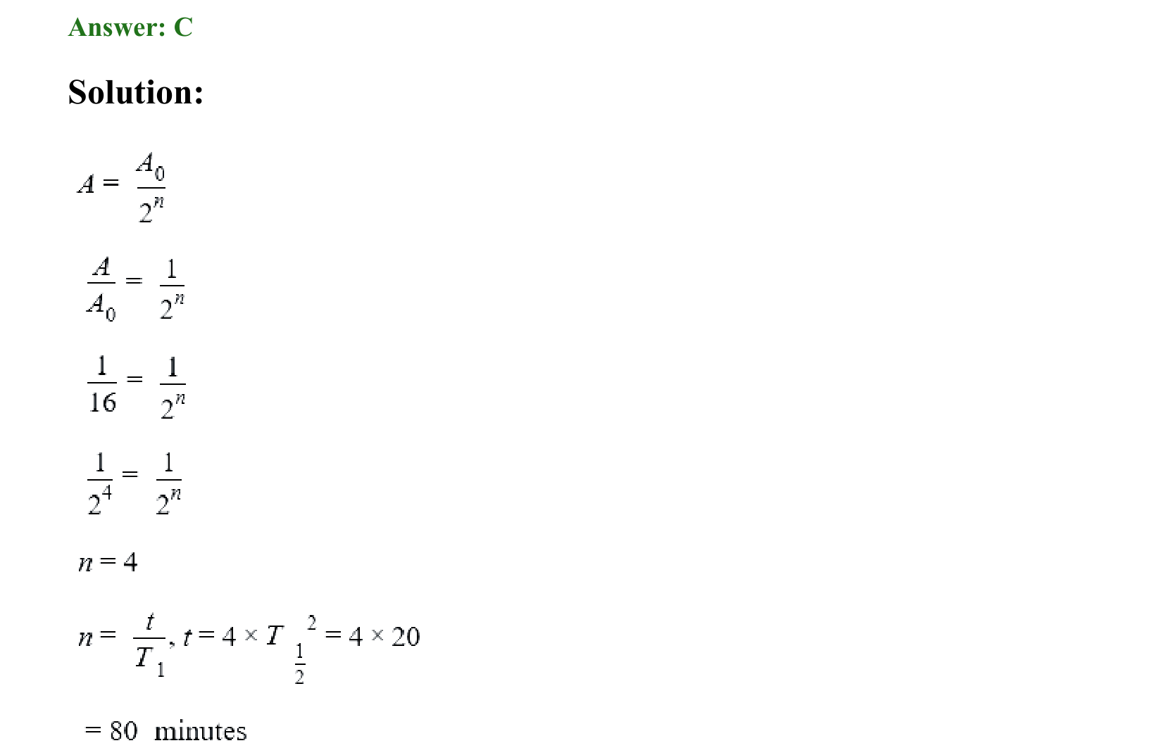 Atoms and Nuclei solution 17