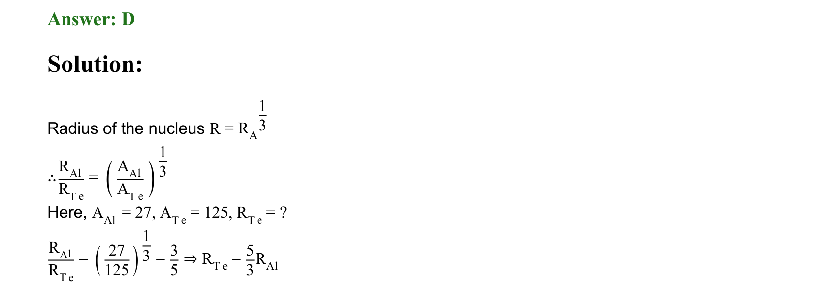 Atoms and Nuclei solution 45