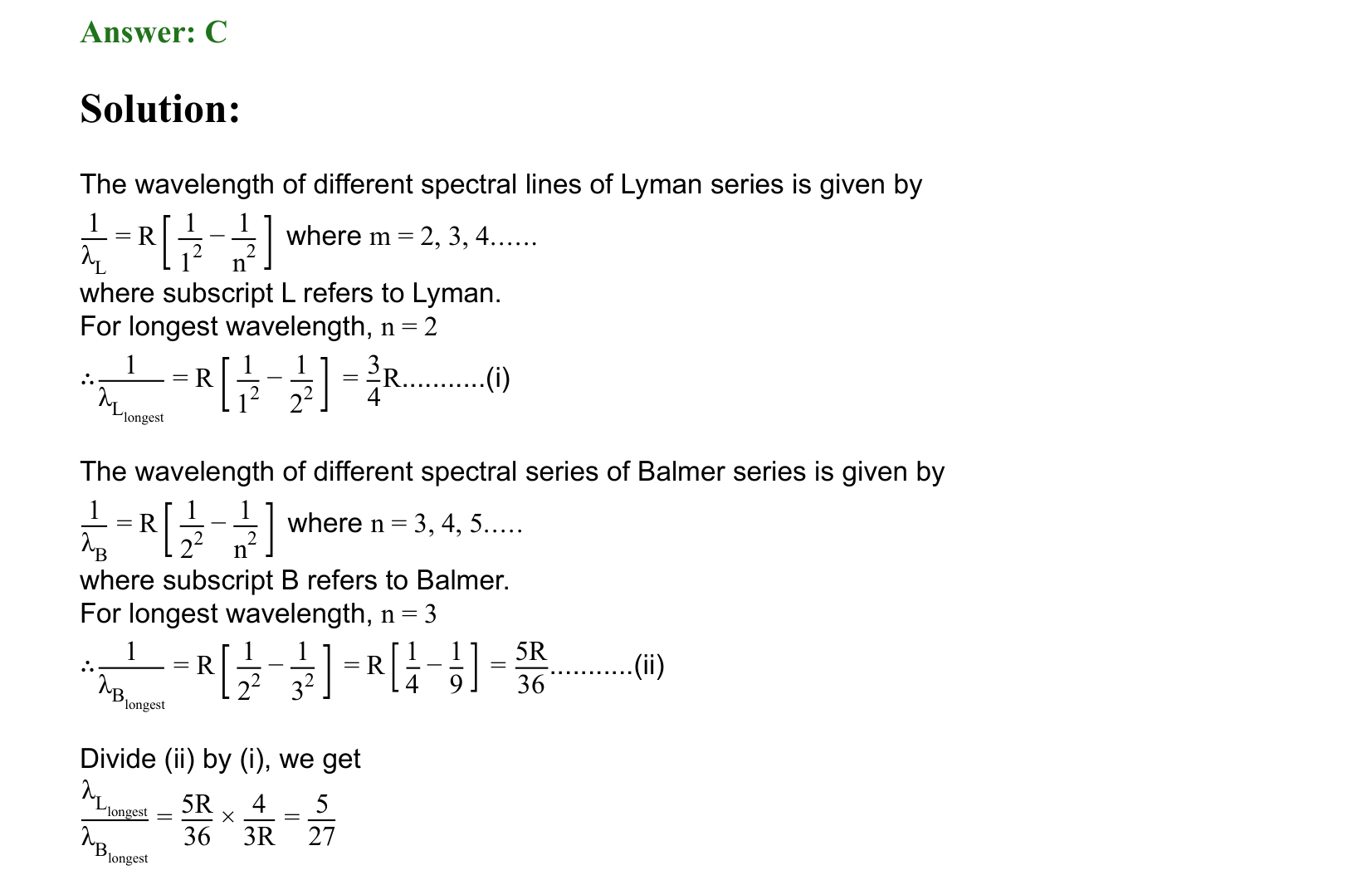 Atoms and Nuclei solution 52