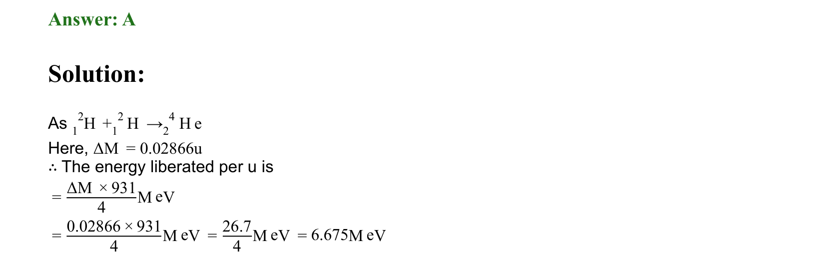 Atoms and Nuclei solution 53