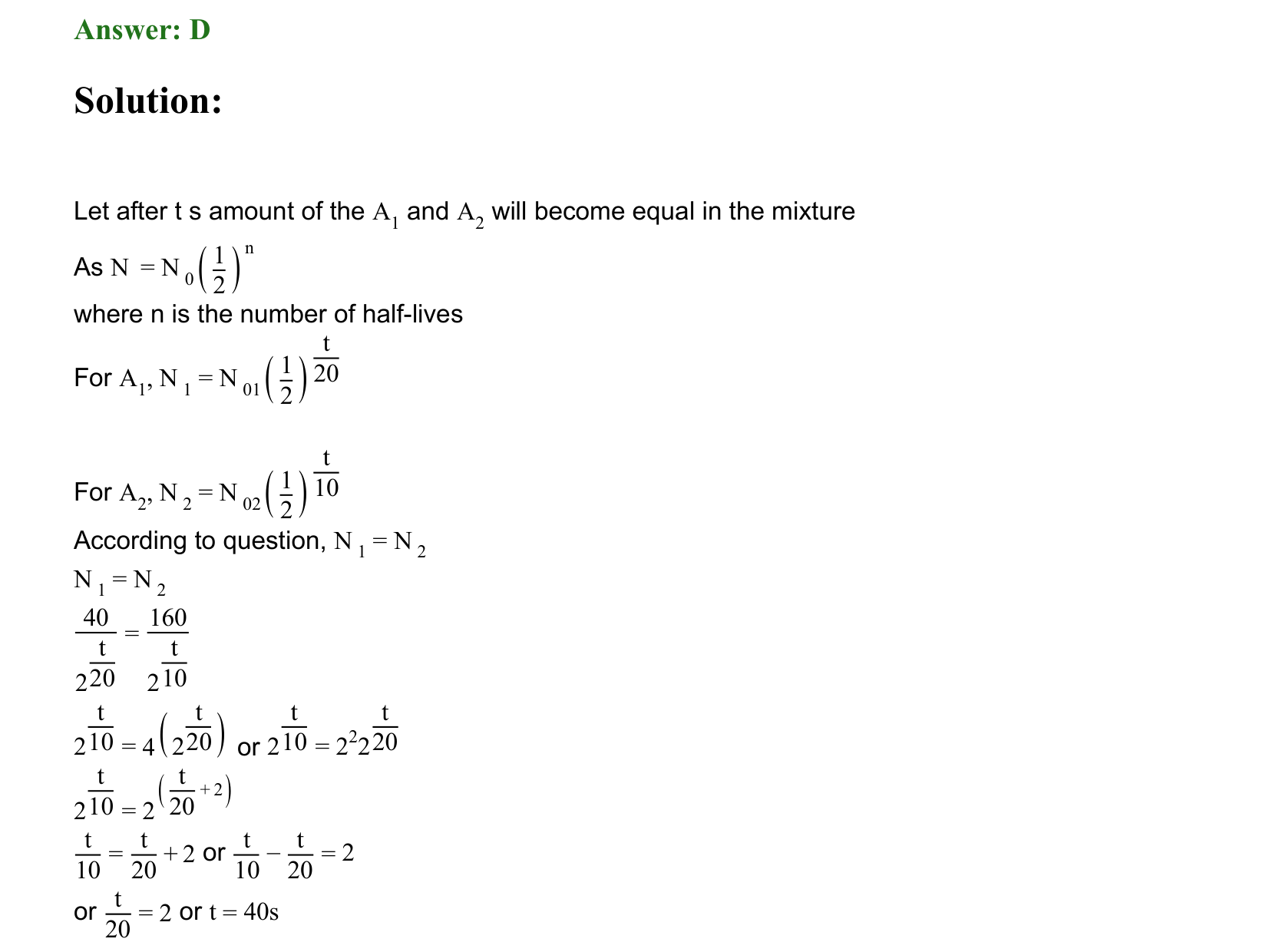 Atoms and Nuclei solution 60