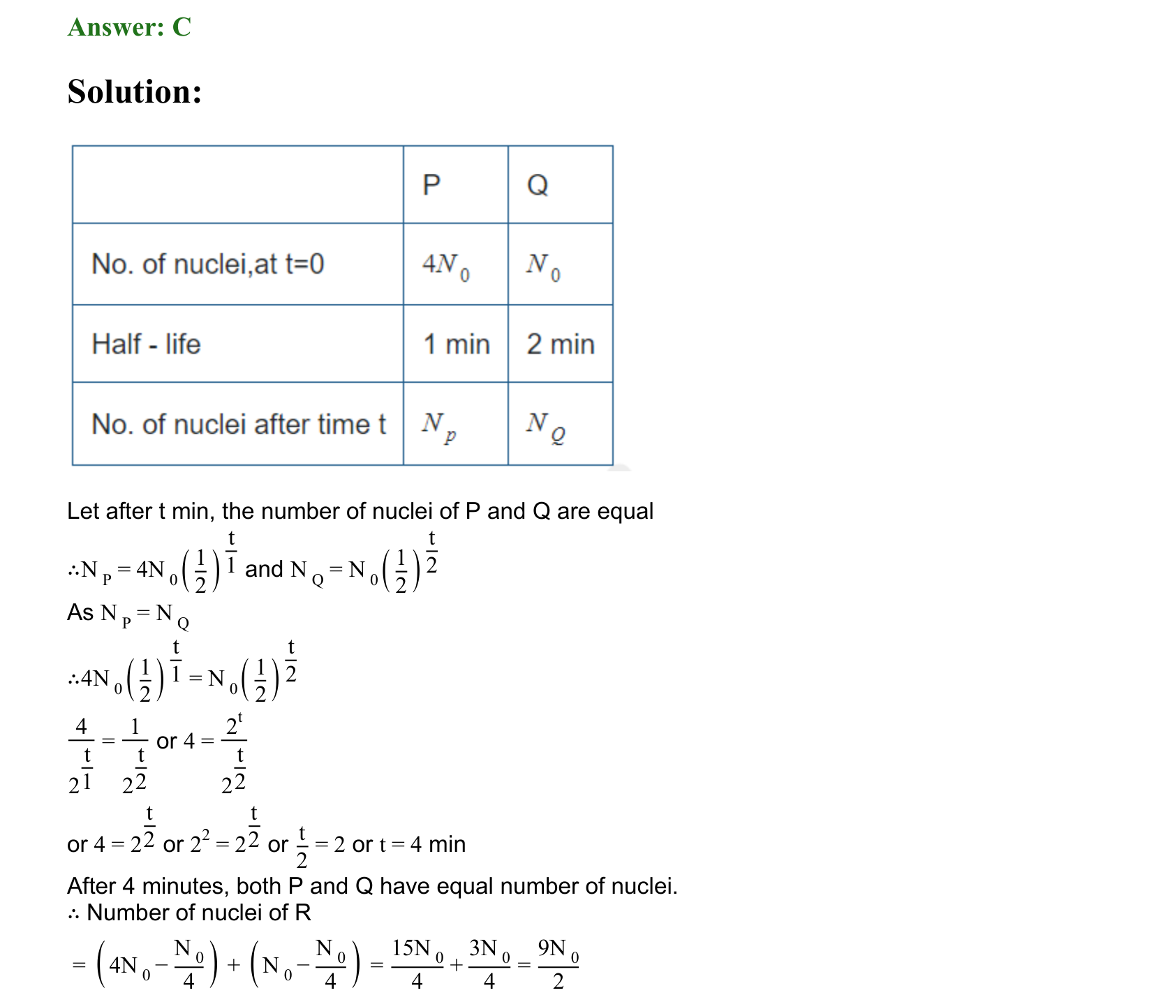 Atoms and Nuclei solution 70
