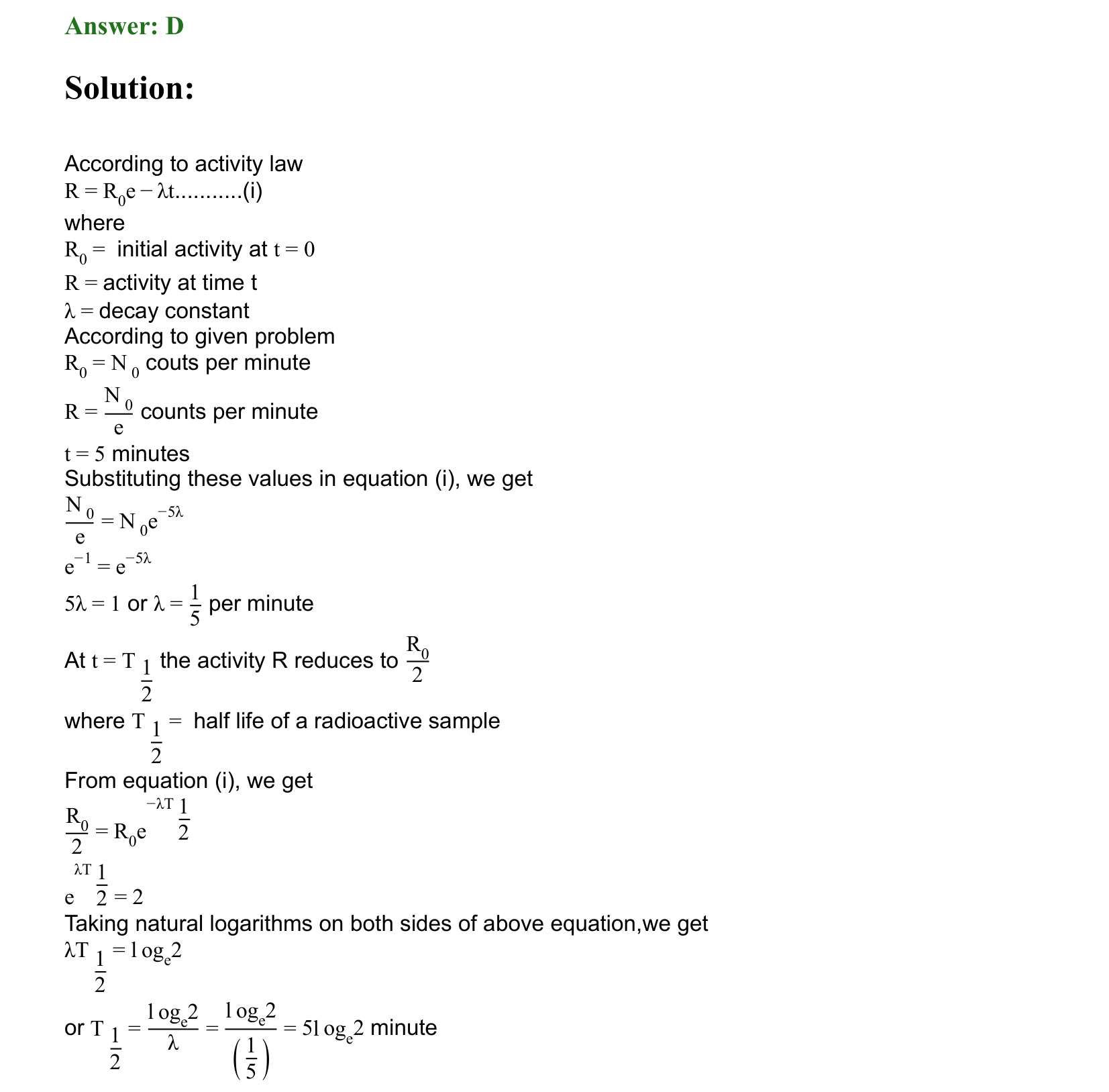 Atoms and Nuclei solution 73