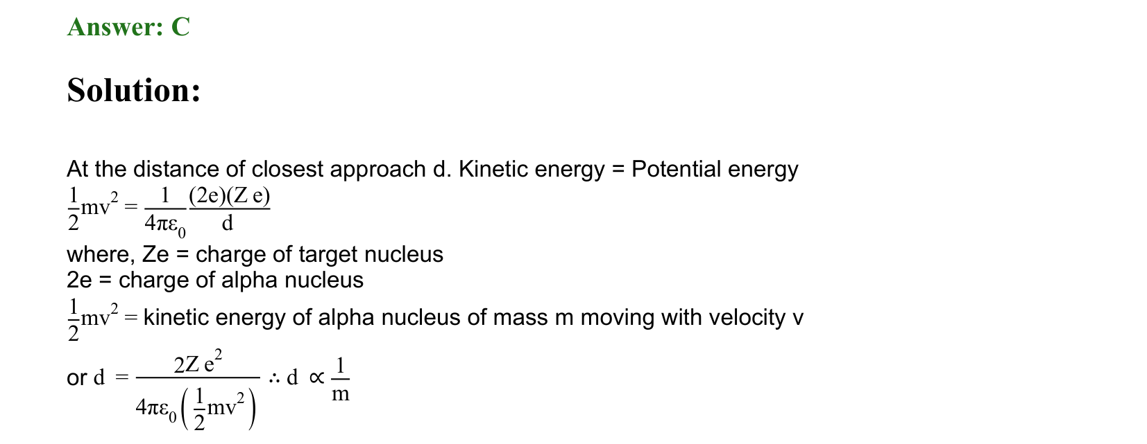 Atoms and Nuclei solution 75