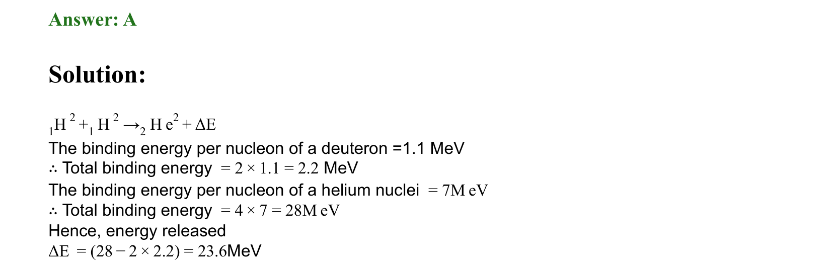 Atoms and Nuclei solution 77