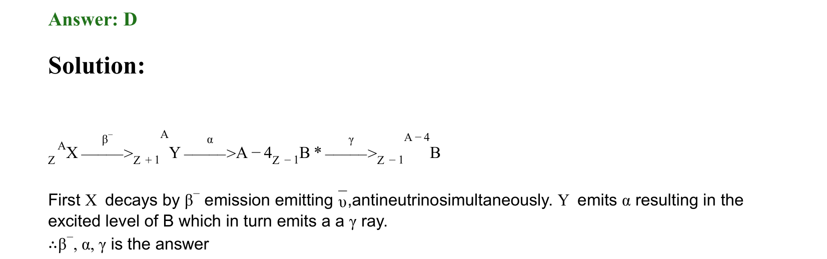 Atoms and Nuclei solution 78