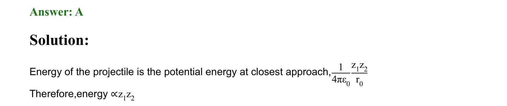 Atoms and Nuclei solution 80