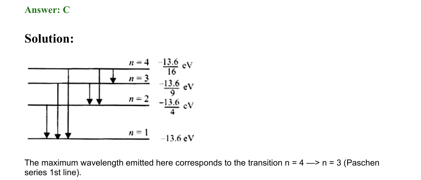 Atoms and Nuclei solution 81