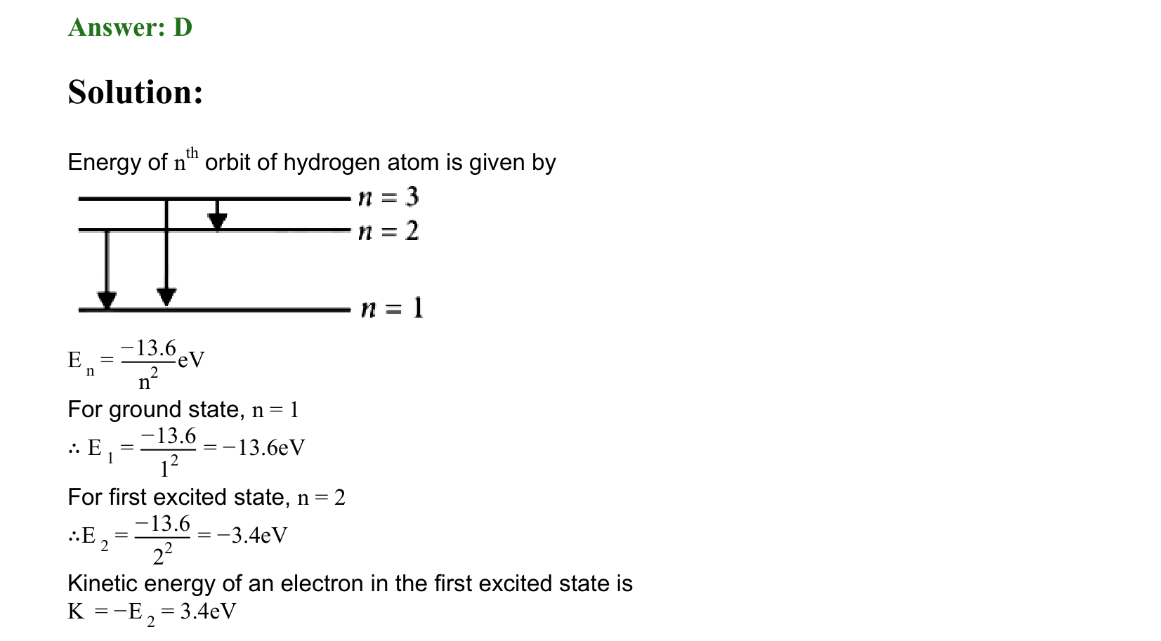Atoms and Nuclei solution 91